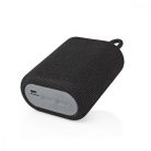Nedis Bluetooth hangszóró - microSD - Mono - TWS - Beépített mikrofon - Fekete