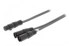 Nedis XLR  Y kábel | 2x XLR dugó - XLR aljzat - Szimmetrikus - 1,5 m (COTH15020GY15)