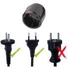 Konnektor Átalakító Magyar -> USA / Japán Utazó Adapter - Nem Földelt