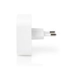 Nedis WIFIZBT10CWT Bluetooth® / Zigbee 3.0 gateway átjáró, 50 készülék csatlakoztatható, Android™ / IOS