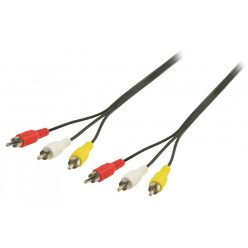 Kompozit kábel - 3 RCA kábel - 2 m
