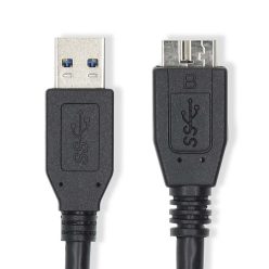 USB 3.2 Micro USB B / USB A kábel - 5 Gbps Superspeed - 1 m