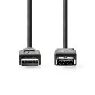 USB 3.2 hosszabbító -  5 Gbps Superspeed - 2 m