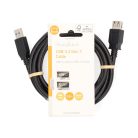 USB 3.2 hosszabbító -  5 Gbps Superspeed - 2 m