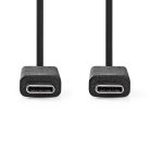 Nedis USB-C kábel - USB 3.2 - 8K@30Hz - 10 Gbps - 100 W - 1 m