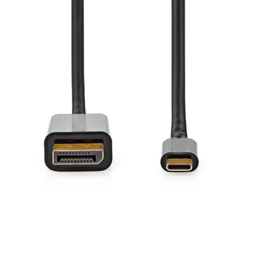 Nedis USB-C Display Port kábel - USB3.2 Gen 1  4K@60Hz - 2m