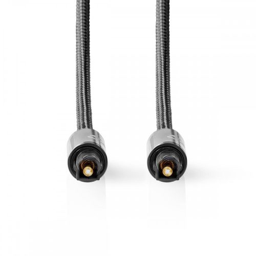 Nedis prémium digitális optikai kábel - Fonott szigetelés - 1 m