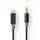 USB-C - jack kábel - 3.5mm jack dugó - 1m