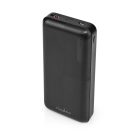 Nedis 20000 mAh Powerbank - 18 W USB-C PD - USB-A QC