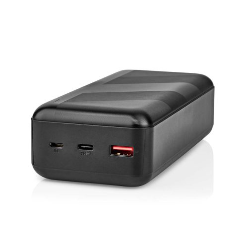 Nedis Powerbank 30000 mAh - 20 W USB-C PD - USB-A QC