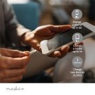 Nedis Powerbank 30000 mAh - 20 W USB-C PD - USB-A QC