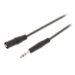 Nedis 6,3mm jack - XLR kábel | Szimmetrikus l 3 m