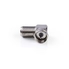 Nedis 90 fokos F adapter 90° -, F Dugó - F aljzat - 10db