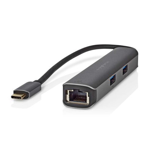 Nedis USB-C Dokkoló - 3x USB - HDMI - RJ45 - 5 Gbps