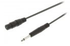 Nedis 6,3mm jack - XLR kábel | aszimmetrikus | - 1,5 m