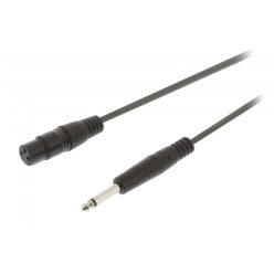 Nedis 6,3mm jack - XLR kábel | aszimmetrikus | - 1,5 m