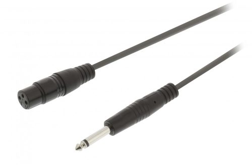 Nedis 6,3mm jack - XLR kábel | aszimmetrikus | - 1,5 m