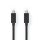 Nedis USB-C gyorstöltő kábel - 100 W - 20 Gbps - 1m