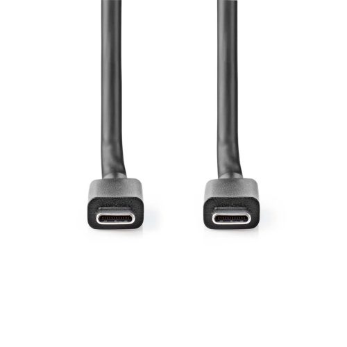 Nedis USB-C gyorstöltő kábel - 100 W - 20 Gbps - 1m