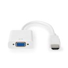 Nedis HDMI -> VGA + Audio Átalakító Adapter