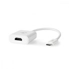 USB-C - HDMI átalakító - USB-C dugó / HDMI aljzat | 0.2 m | Fehér
