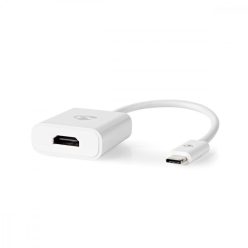   Nedis CCGB64651WT02 USB 3.2 Gen 1, USB-C (USB C) - HDMI 4K@30Hz, 0,20m