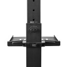 Nedis TVSM5100BK kerekes gurulós LCD TV/Monitor állvány (tartó konzol), 32"-55", szabadon álló, 35kg
