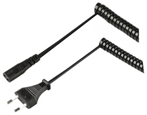Nedis CEGL11062BK20 borotva táp kábel IEC-320-C1, 2 x 0.75 mm˛, hossz 2m