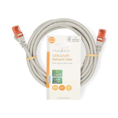 Nedis UTP Cat6 patch kábel - 3m