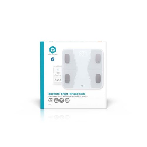Nedis Bluetooth Okos Mérleg - max. 180kg - Android / IOS