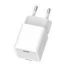 COLORWAY AC töltő GaN Mini, CW-CHS052PD-WT 25W PD port PPS USB-C fehér