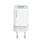 COLORWAY AC töltő GaN Mini CW-CHS053PD-WT 30W PD port PPS USB (Type-C PD + USB QC4.0) fehér