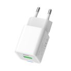 COLORWAY AC töltő GaN Mini CW-CHS055PD-WT 35W PD port PPS USB (Type-C PD + USB QC4.0) fehér