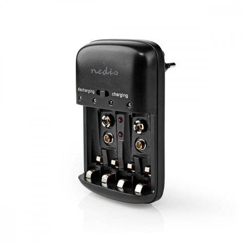 AA - AAA - 9V akkumulátor töltő