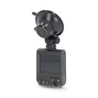 Nedis DCAM2024BK fedélzeti menetrögzítő kamera (dash cam), 4K@30fps, 12 MPixel, Wi-Fi, LCD, dupla kamera, GPS