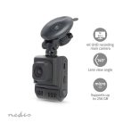 Nedis DCAM2024BK fedélzeti menetrögzítő kamera (dash cam), 4K@30fps, 12 MPixel, Wi-Fi, LCD, dupla kamera, GPS