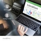 Nedis DCAM2024BK fedélzeti menetrögzítő kamera (dash cam), 4K@30fps, 12 MPixel, Wi-Fi, LCD, dupla kamera, GPS