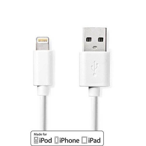 Nedis Apple Lightning Kábel - MFI - USB 2.0 - 2m