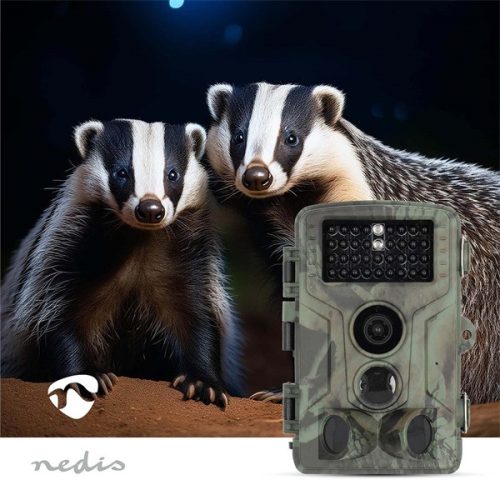 Nedis Vadkamera 50 MPixel IP65 - látószög 60° - Mozgásérzékelő