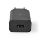 Nedis hálózati USB töltő adapter 2.4A 12W fekete
