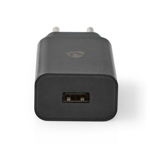 Nedis hálózati USB töltő adapter 2.4A 12W fekete