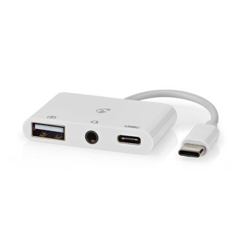 Nedis USB-C Multiport Adapter - USB-C - USB-A - 3,5 mm jack audio