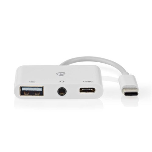 Nedis USB-C Multiport Adapter - USB-C - USB-A - 3,5 mm jack audio