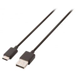 USB-C - USB 2.0 kábel - 15 W - 3 A - 3 m