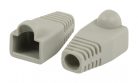 RJ45 8P8C törésgátló - szürke - 10 db