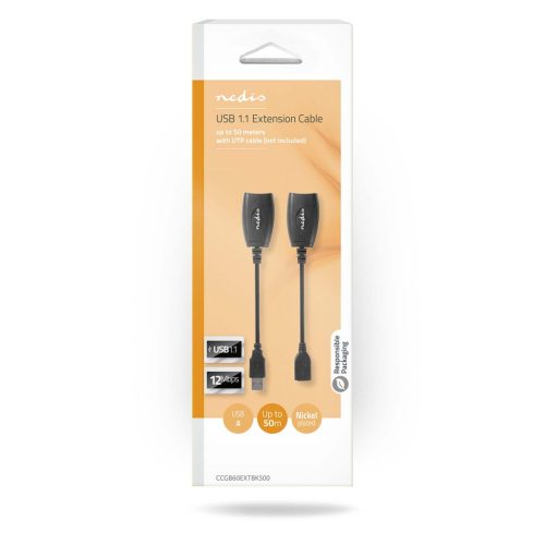 USB 1.1 extender - UTP kábelen max. 50 m