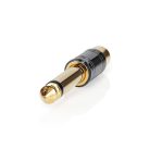 Nedis Aranyozott 6,3 mm mono jack - RCA adapter