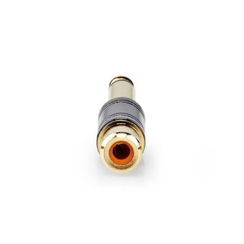 Nedis Aranyozott 6,3 mm mono jack - RCA adapter