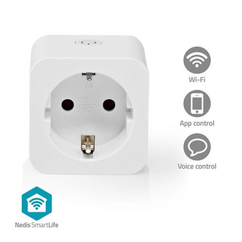Nedis Wi-fi okos konnektor - Fogyasztásmérő - SmartLife