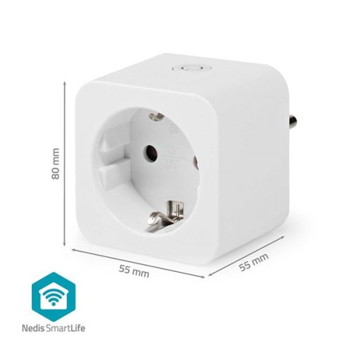 Nedis Wi-fi okos konnektor - Fogyasztásmérő - SmartLife
